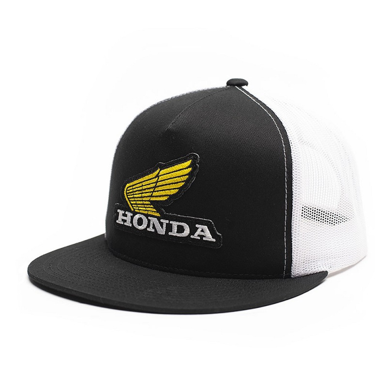Factory Effex HONDA CLASSIC Snapback Mesh Hat - Black-White
