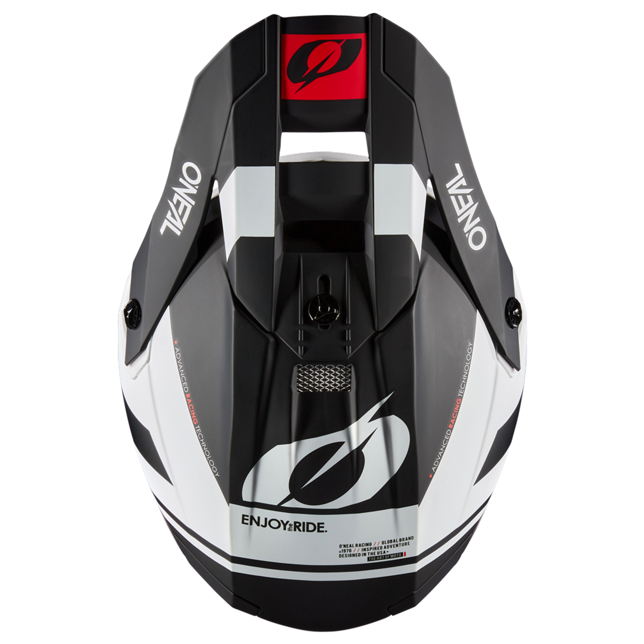 O'NEAL 10 SRS Flow Helmet - Black/ White
