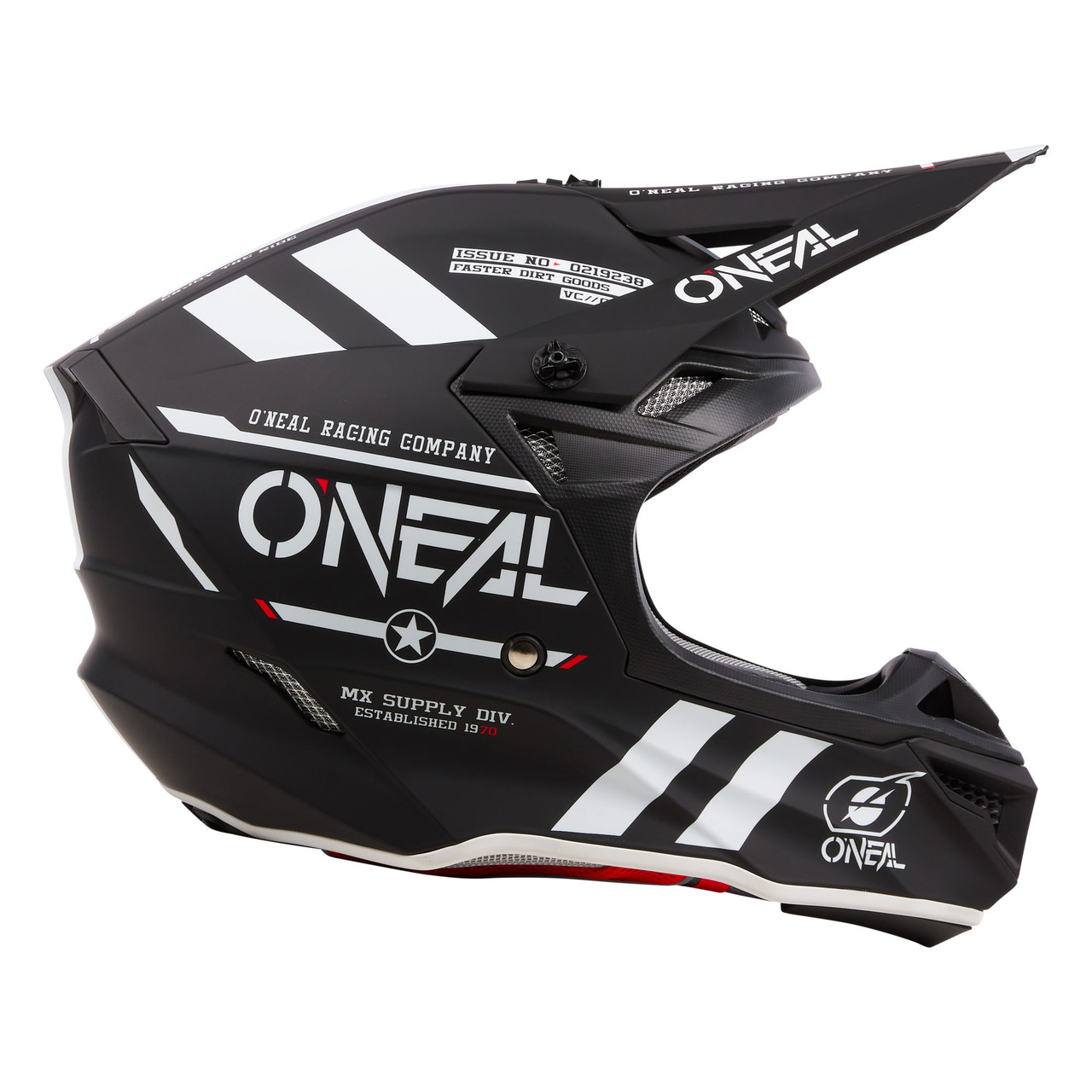 O'NEAL 5 SRS Warhawk Helmet - Black