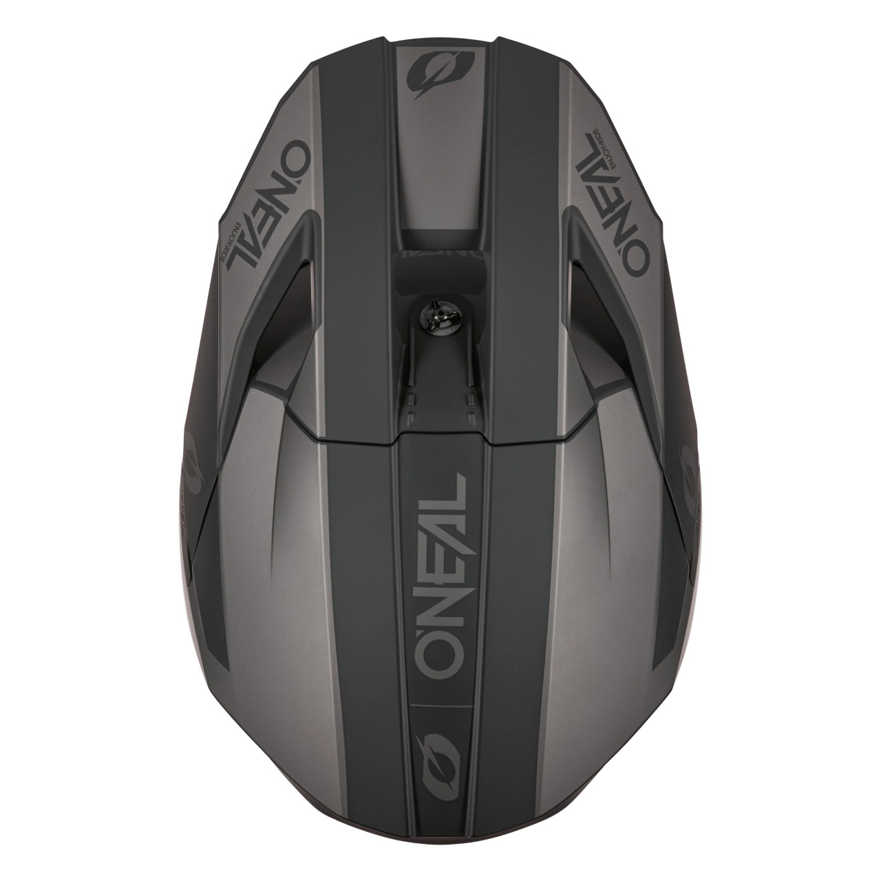 O'NEAL 3 SRS Solid Helmet - Black/Grey