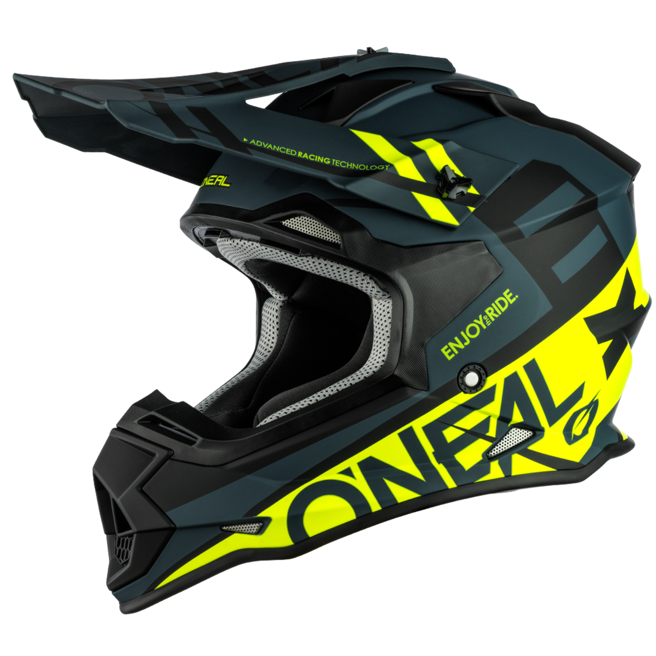 O'NEAL 2 SRS Spyde Helmet - Black/Yellow