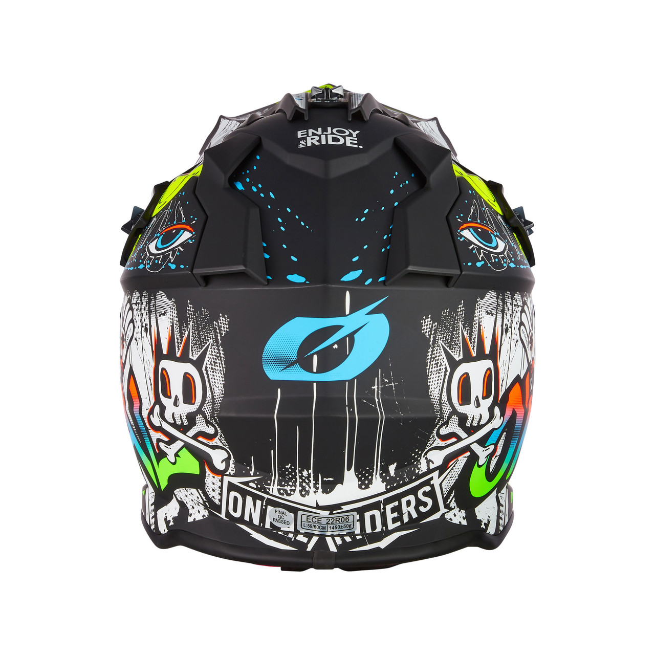 O'NEAL 2 SRS Rancid Helmet - Black/White
