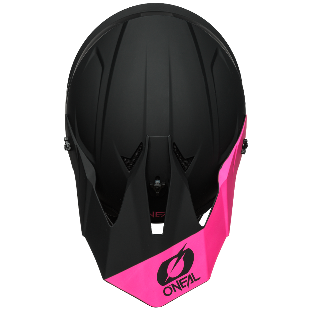 O'NEAL 1 SRS Solid Helmet - Black/Pink