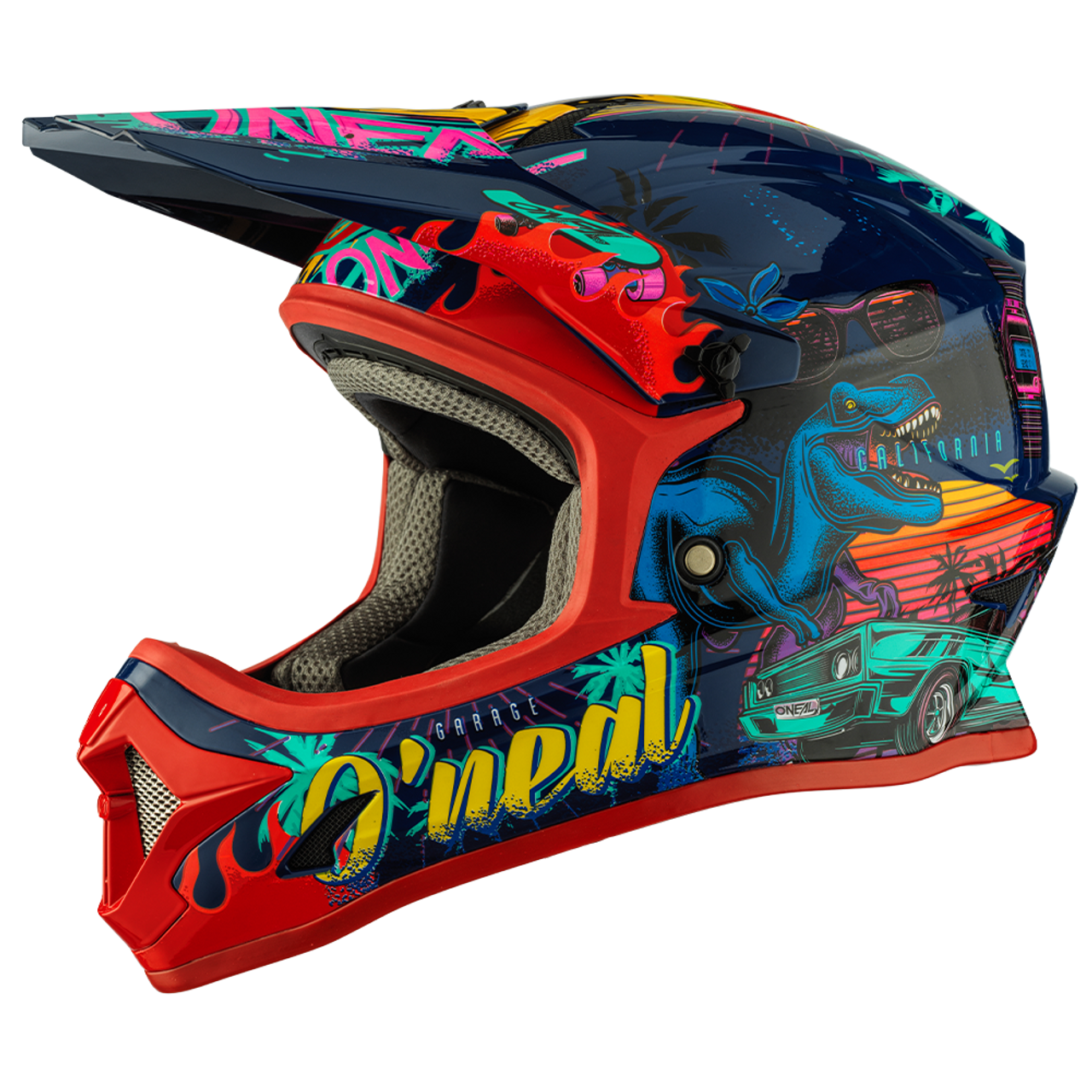 O'NEAL 1 SRS Youth Rex Helmet - Multi