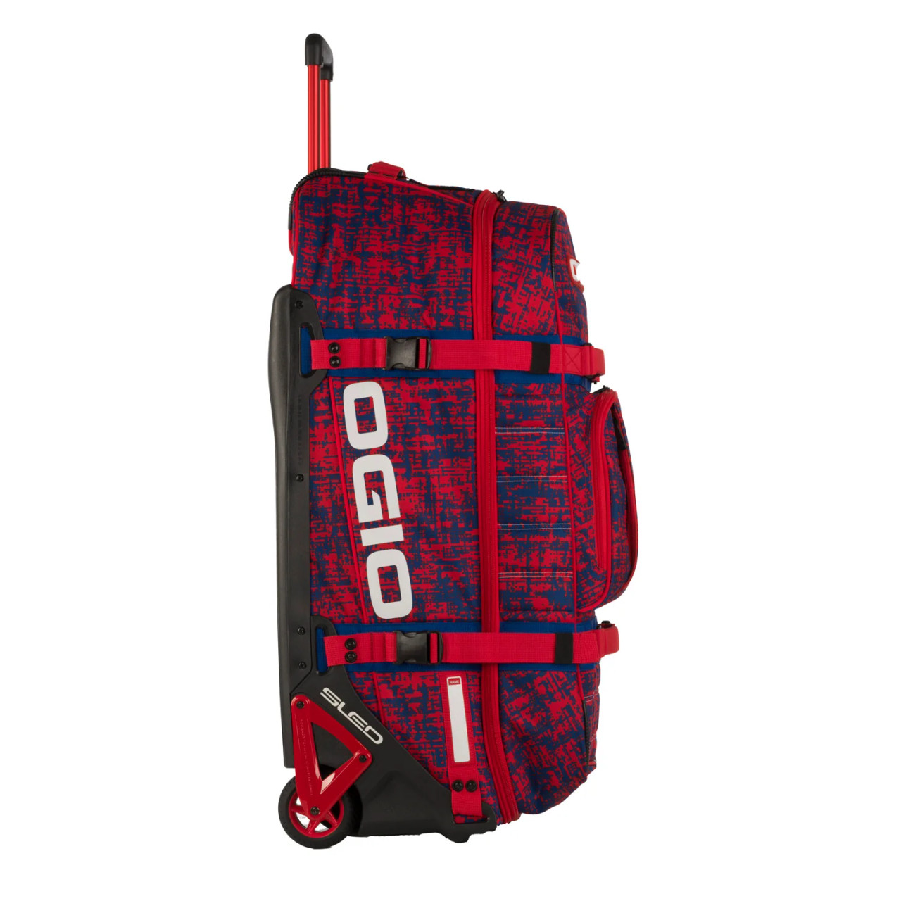 OGIO Rig 9800 Pro CHAOS RED/ BLUE Bag with MX Boot Bag (FREE SHIPPING)