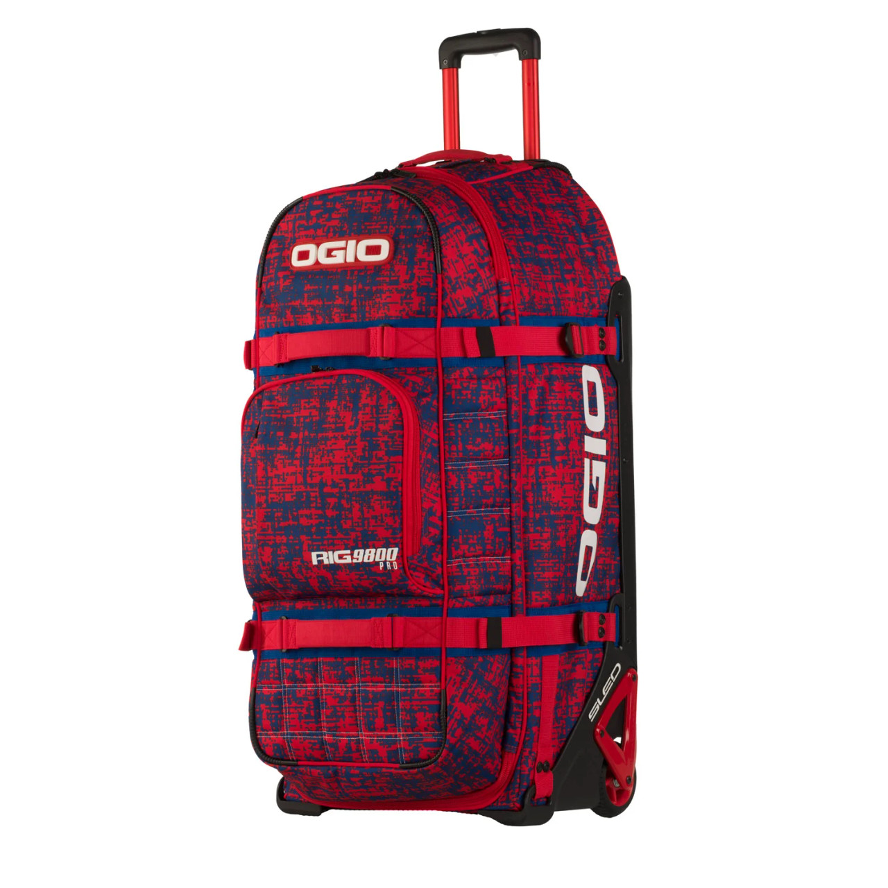 OGIO Rig 9800 Pro CHAOS RED/ BLUE Bag with MX Boot Bag (FREE SHIPPING)