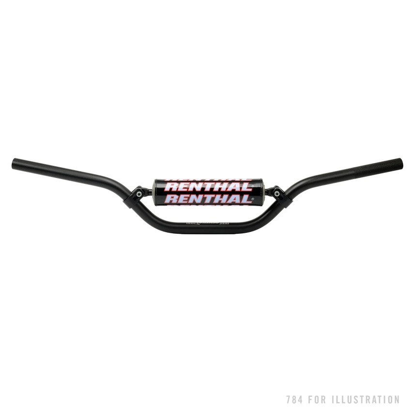 Renthal 783 7/8 in. Mini MX Handlebar - Black (FREE SHIPPING)