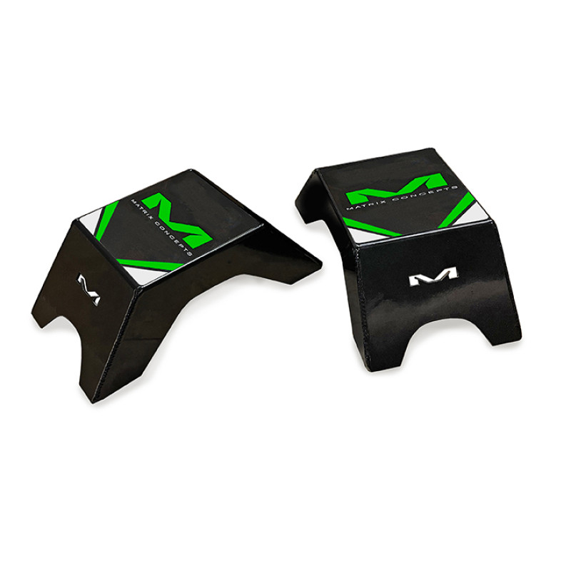 Matrix Concepts H1 Holeshot Starting Blocks Set - Black/Green