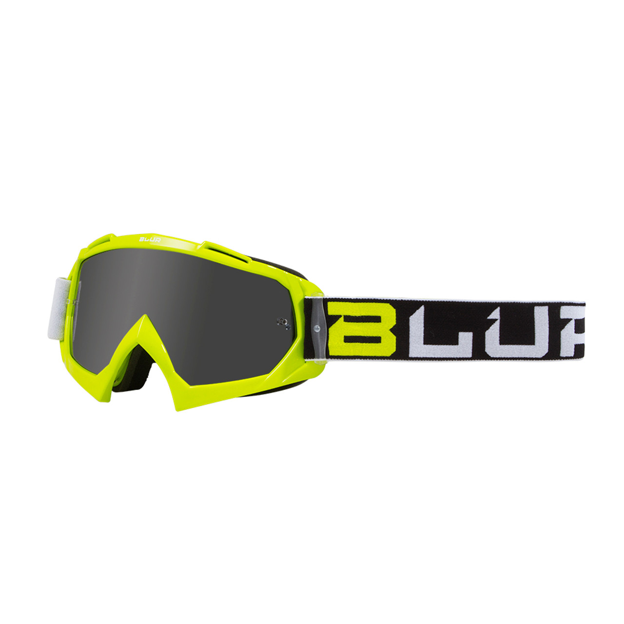 BLUR B-10 Two Face Goggle - Black/White/Hi-Viz