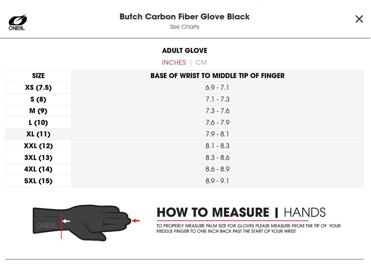 O'NEAL Butch Glove - Black