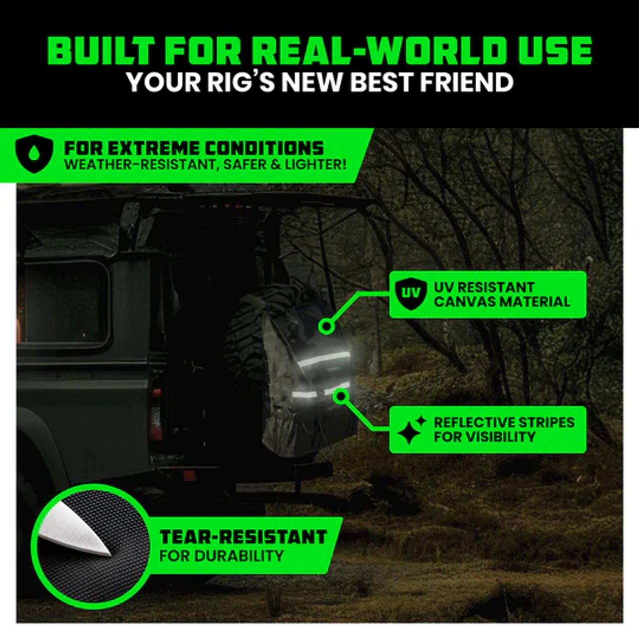 Rhino USA Spare Tire Trash Bag - Camo