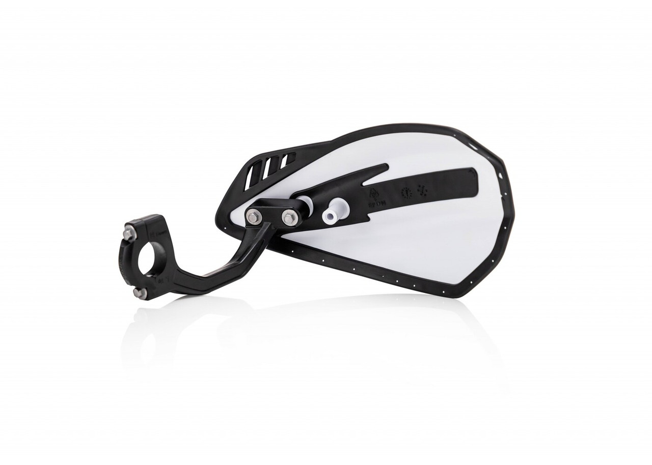 Cycra Cyclone MX Handguards - White/ Black