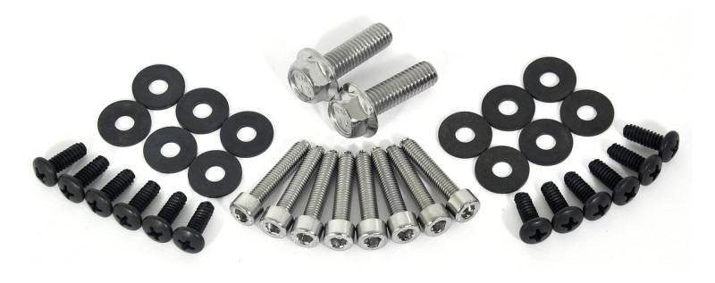 Cycra Replacement Hardware for Cycra Pro Bend and CRMS - Black/Silver

Patented CNC bar Machined from 6061 aircraft quality aluminum creating varied bar wall thickness for superior strength and slimmer profile.