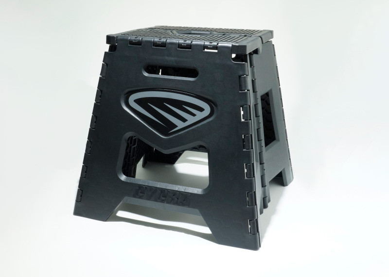 Cycra Folding Moto Stand - Black/Black