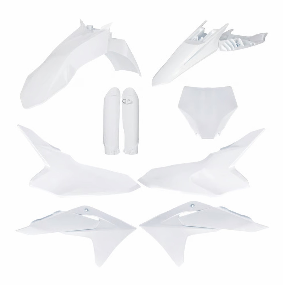 Acerbis 24+ GasGas MC50 Full Plastic Kit - White