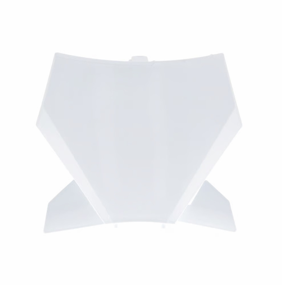 Acerbis 24+ KTM SX65 Front Number Plate - White - 2987170002