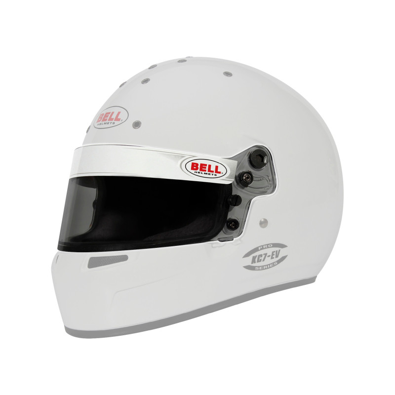 Bell Racing KC7-EV Helmet Visor - 2mm SE07EV - Smoke ML Red - 2010355 Photo - Close Up