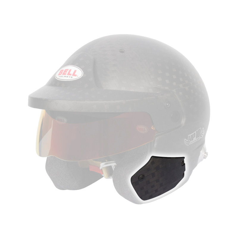 Bell Side Cover Kit - HP10 Carbon Matte Finish - 2081811 Photo - Primary