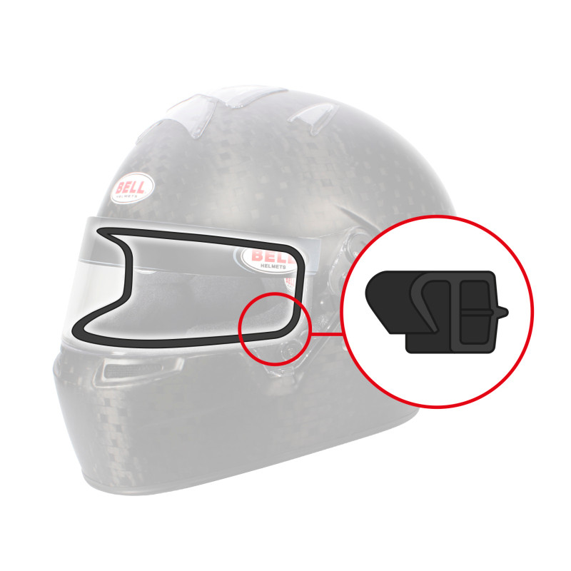Bell Rubber Profile Kit - Visor Eeyeport Edge 77CM - White - 2090050 Photo - Primary