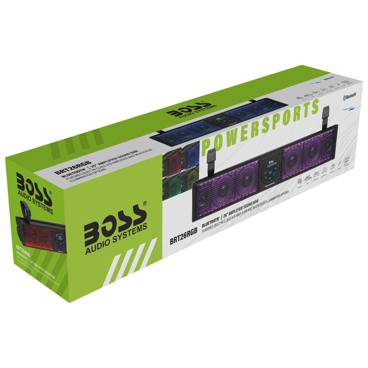 Boss ATV UTV Sound Bar System w/ RGB Illumination - 26" Wide (FREE SHIPPING)