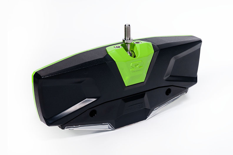 Seizmik Halo-RA Series Cast Aluminum Trim Kit Rearview – Green