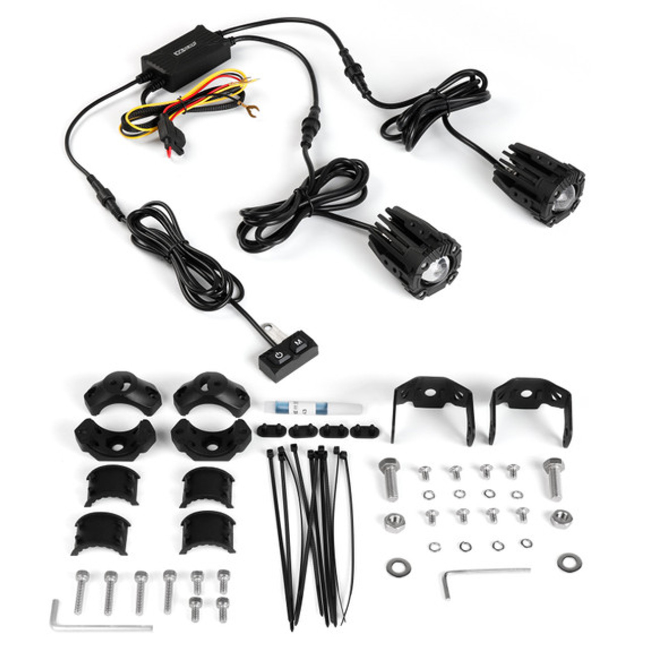 XKGlow 2" Dual Mode LED Driving Light Kit for Motorcycles, UTVs & ATVs (FREE SHIPPING)