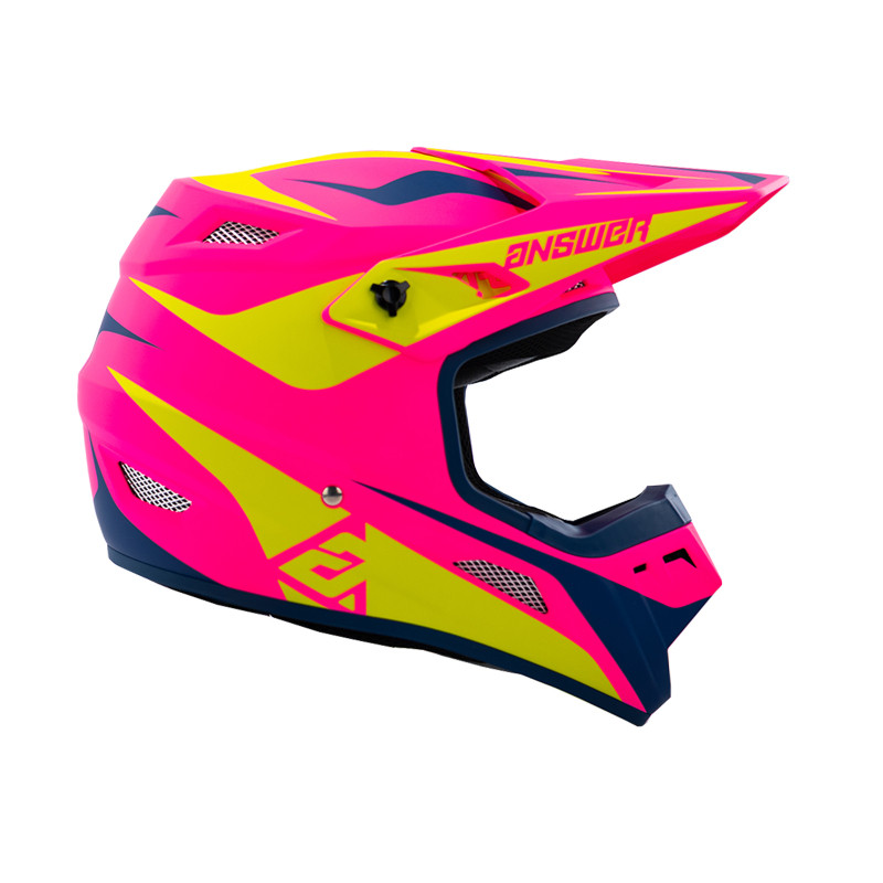 The Answer AR1 Mototown helmet is Answer Racing's best value helmet, all while meeting or exceeding D.O.T. and E.C.E. safety standards.