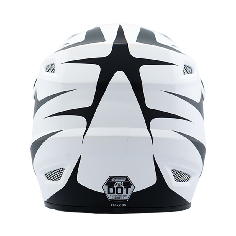 Answer 26 AR1 Mototown Helmet Glossy White/Grey/Black - 2XL - 475271 User 1