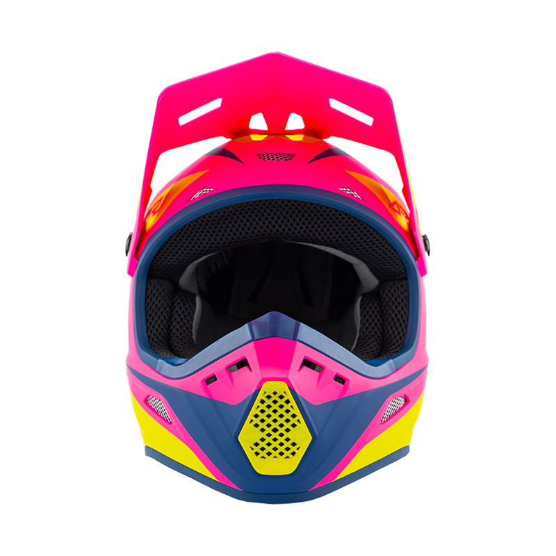 Answer 26 AR1 Mototown Helmet Matte Pink/Hyper Acid/Grey/Black - XL - 475282 User 1