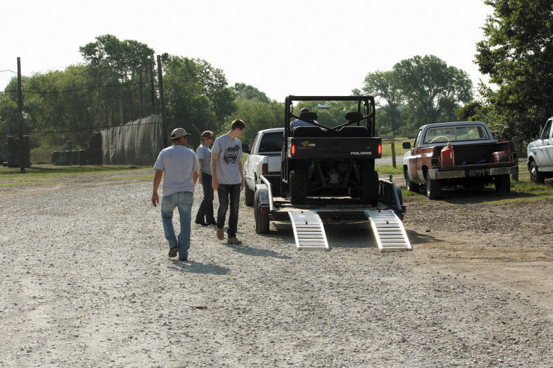 QuadBoss Folding Arch UTV Ramp - 18 x 88" (Pair)