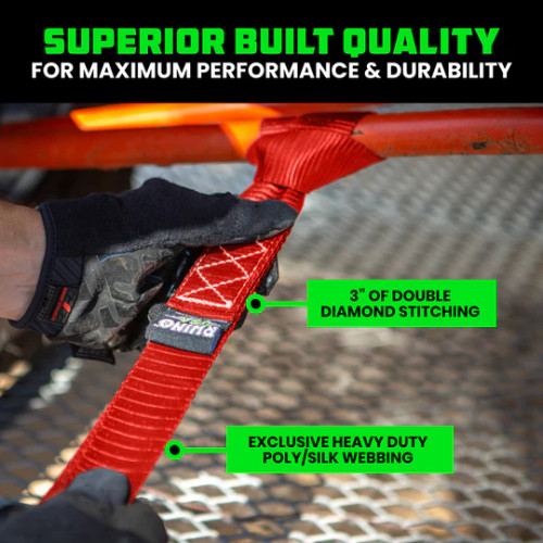 Introducing the Rhino USA Soft Loop Tie-Down Straps, the ultimate solution for secure and hassle-free transportation of your prized ride. Designed with precision and built for rugged durability, our straps offer unrivaled strength and reliability.