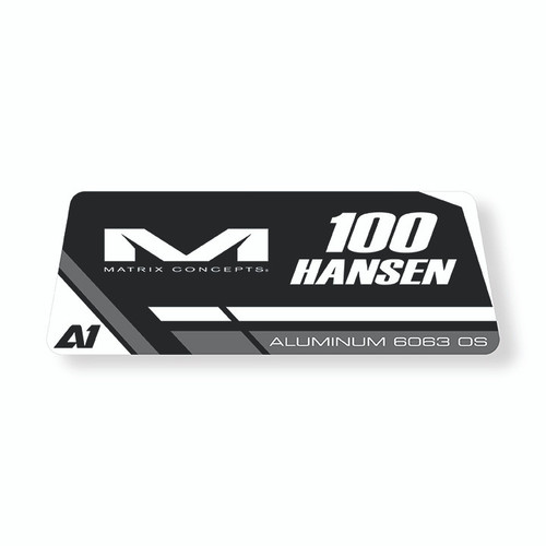 Matrix Concepts A1 Aluminum Stand Custom ID Graphics