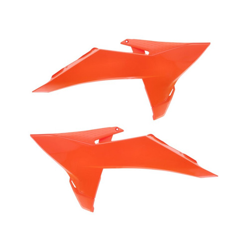 Cycra 25+ KTM SX/SXF/XC/XCF OEM Radiator Shrouds - Orange - 1CYC-1910-22 User 1