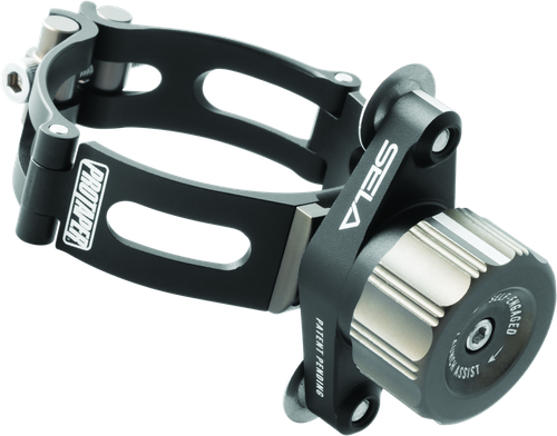With its patent-pending self-engaged twist dial, ProTaper's revolutionary Self-Engaged Launch Assist (SELA) can be easily set without any assistance, giving riders the freedom to practice starts and line up for races by themselves.