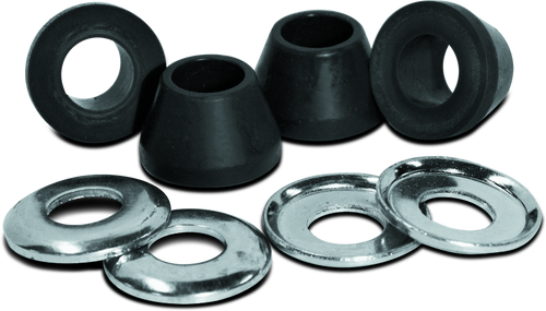 Upgrade or replace damaged O.E.M. rubber cones with ProTaper's high performance polyurethane bar mount cones.