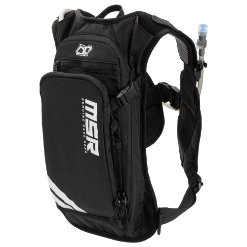With a race inspired 4-point harness and enough storage space for all your essentials, the MSR Enduro Hydration Pack is your all-in-one offroad adventure pack.