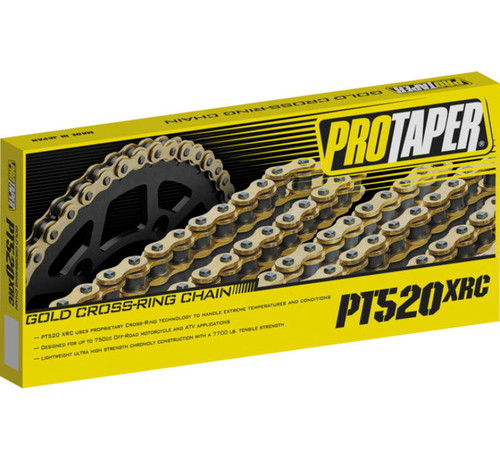 The ProTaper PT520 XRC uses proprietary X-Ring technology that was tested exclusively to handle the extreme temperatures and conditions of offroad riding and racing.