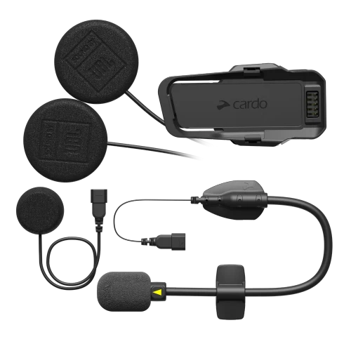 Cardo Systems Pro/Edge 2nd Helmet Kit. Enjoy the Sound by JBL audio system which makes every ride exceptional, on your 2nd helmet.