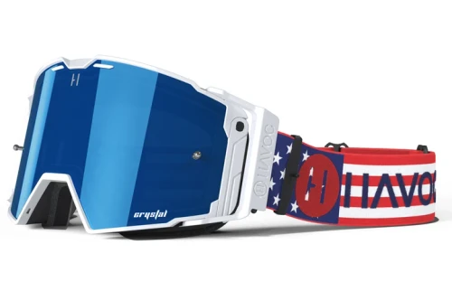 Havoc Racing Helios Goggle - Patriot