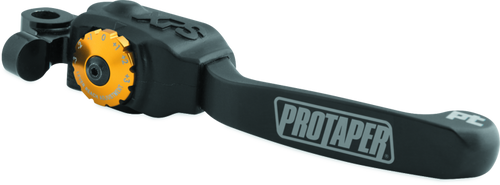 ProTaper 02-22 Honda 150-450 cc XPS Front Brake Lever
Slim, low profile Cross Pivot System is virtually unbendable. CNC-machined lever clevis lends an exact fit. Tool-less lever reach adjustment dial offers 20 mm of tunability. Fitted rubber boot keeps XPS assembly debris free