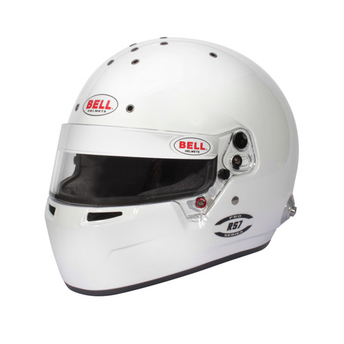 Bell Helmet Rs7 White (Hans) 61+(7 5/8 +) Fia8859-2024/Sa2025 - 1310B32 Photo - Primary