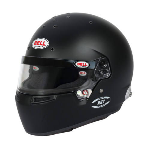 Bell Helmet Rs7 Matte Black (Hans) 59(7 3/8) Fia8859-2024/Sa2025 - 1310B48 Photo - Primary