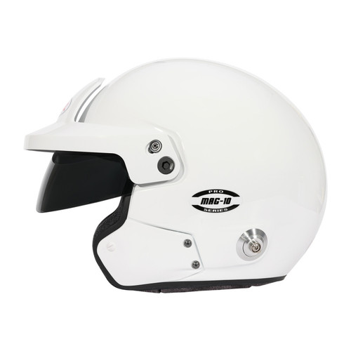 Bell Helmet Mag-10 White (Hans) 57(7 1/8) Fia8859-2024/Sa2025 - 1346114 Photo - Close Up