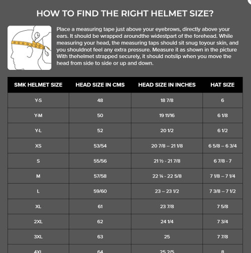 SMK Allterra S01 X-Aces (Chrome) Helmet - GL264 (Yellow/Black/Chrome)