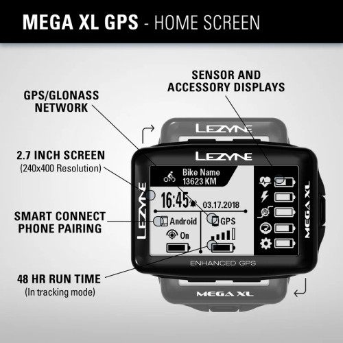 LEZYNE Mega XL GPS