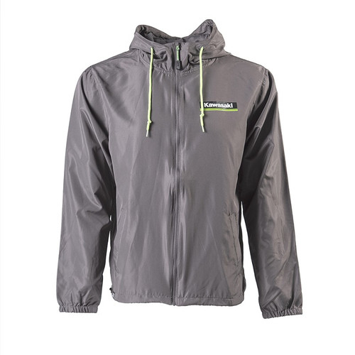 Factory Effex KAWASAKI WINDBREAKER Jacket - CHARCOAL