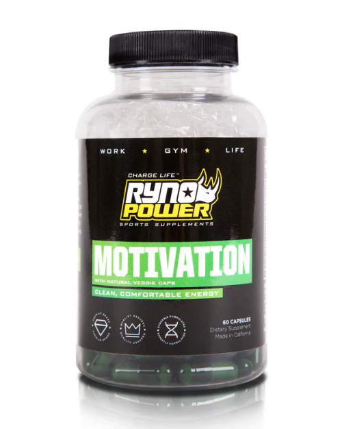 Ryno Power Motivation Capsules - 30 Servings