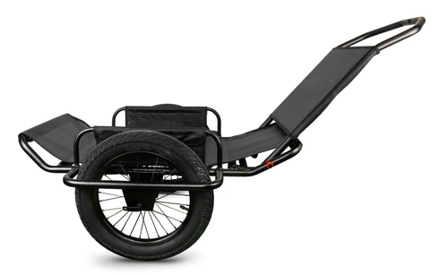 RAMBO Bikes Aluminum Bike Game Cart / Hand Cart is designed for use with all RAMBO Bikes models except the R350JR, R350JR G3, and The Rooster.