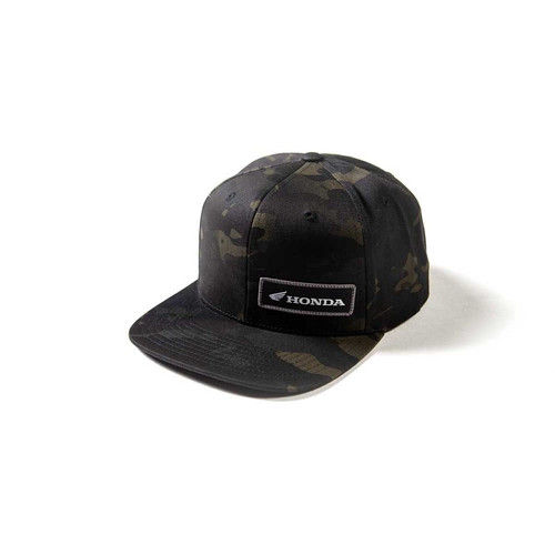 Factory Effex HONDA CAMO Snapback Hat - Black