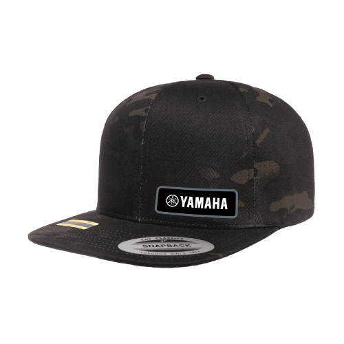 Factory Effex YAMAHA CAMO Snapback Hat - Black